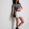 Bloomer-shorts med flæser