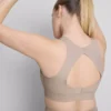 Bodysculpt performance crop-top med udskæringer
