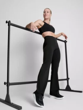 Bodysculpt performance leggings med høj talje og udvidet ben