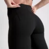 Bodysculpt performance leggings med høj talje og udvidet ben