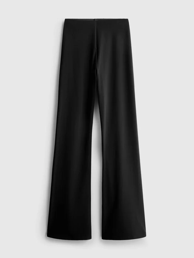 Bodysculpt performance leggings med høj talje og udvidet ben