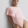 Bodysuit med kappeoverdel