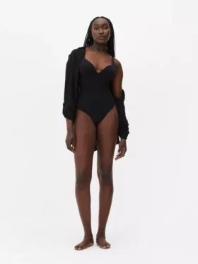 Bodysuit med skålformet g-streng