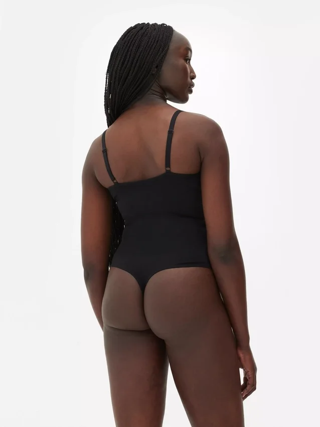 Bodysuit med skålformet g-streng