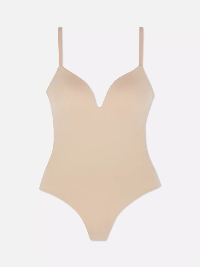 Bodysuit med skålformet g-streng