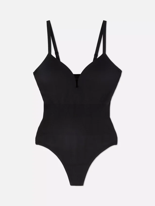 Bodysuit med skålformet g-streng