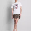 Bomulds-T-shirt med Hello Kitty-motiv