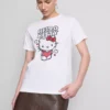 Bomulds-T-shirt med Hello Kitty-motiv