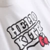 Bomulds-T-shirt med Hello Kitty-motiv