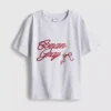 Bomuldsrig T-shirt i Conan-grå