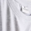 Bomuldsrig T-shirt i Conan-grå