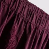 Bomuldsshorts med høj talje og broderi