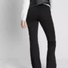 Bootcut-jeans i bomuld med mellemhøj talje