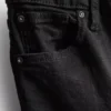Bootcut-jeans i bomuld med mellemhøj talje