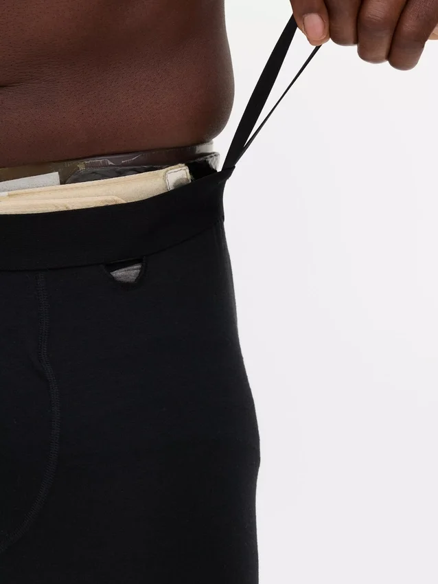 Boxershorts med elastisk talje
