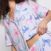 Boyfriend-pyjamasser med korte ben