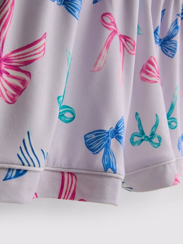 Boyfriend-pyjamasser med korte ben