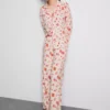 Boyfriend-pyjamasser med print