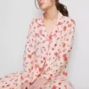 Boyfriend-pyjamasser med print