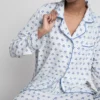 Boyfriend-pyjamasser med print