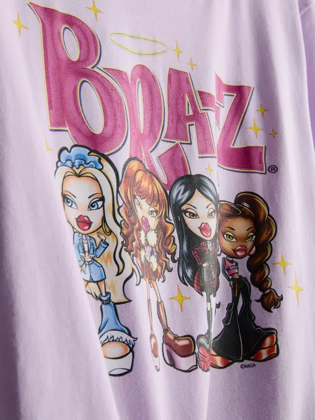 Bratz pyjamasser i bomuld med grafisk print