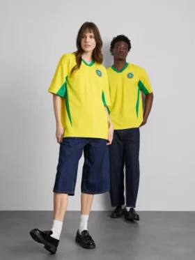 Brazil kortærmet mesh-T-shirt