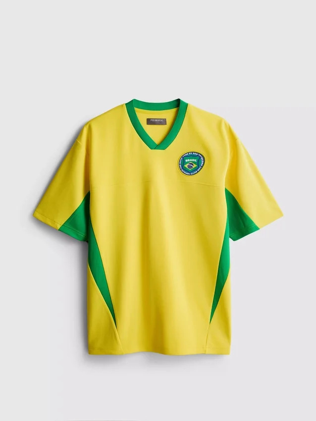 Brazil kortærmet mesh-T-shirt