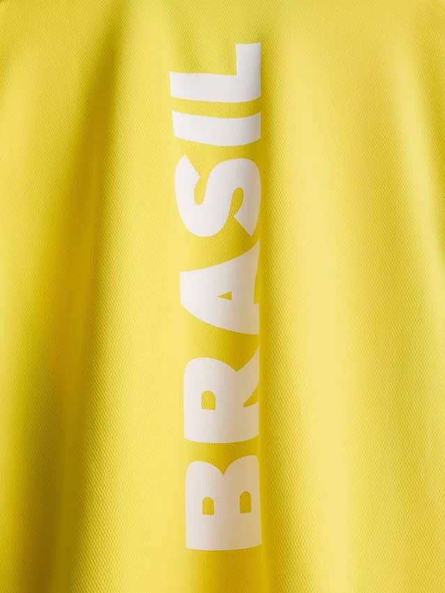 Brazil kortærmet mesh-T-shirt