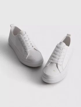 Broderede daisy-Sneakers