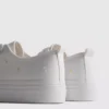 Broderede daisy-Sneakers