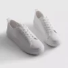 Broderede daisy-Sneakers