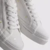 Broderede daisy-Sneakers
