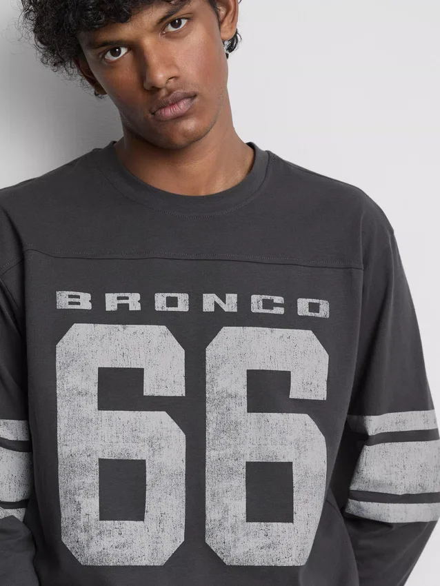 Bronco langærmet T-shirt