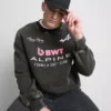 Bwt Alpine Formula One Team-sweatshirt med grafisk print