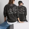 Bwt Alpine Formula One Team-sweatshirt med grafisk print