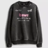 Bwt Alpine Formula One Team-sweatshirt med grafisk print