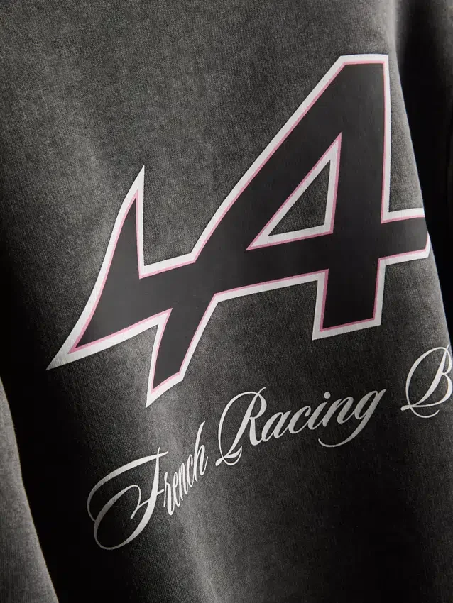 Bwt Alpine Formula One Team-sweatshirt med grafisk print