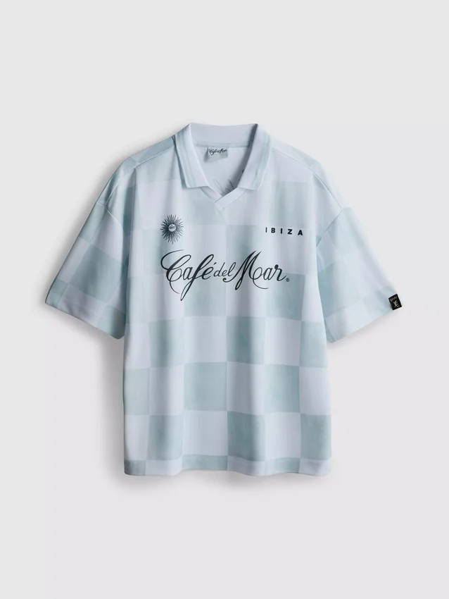 Cafa del Mar polo-skjorte med tern