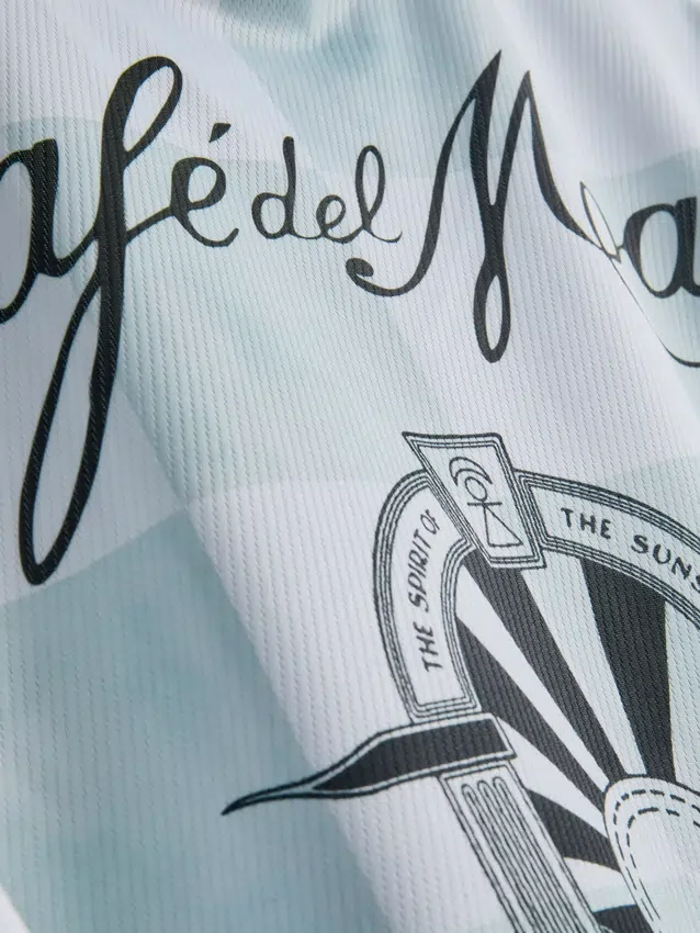 Cafa del Mar polo-skjorte med tern
