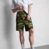 Camo-mesh-shorts