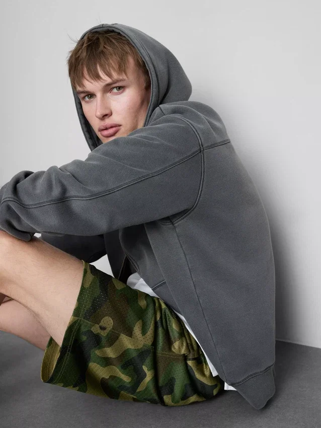 Camo-mesh-shorts