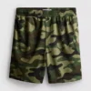 Camo-mesh-shorts