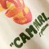 Campari bomulds-T-shirt med rund hals