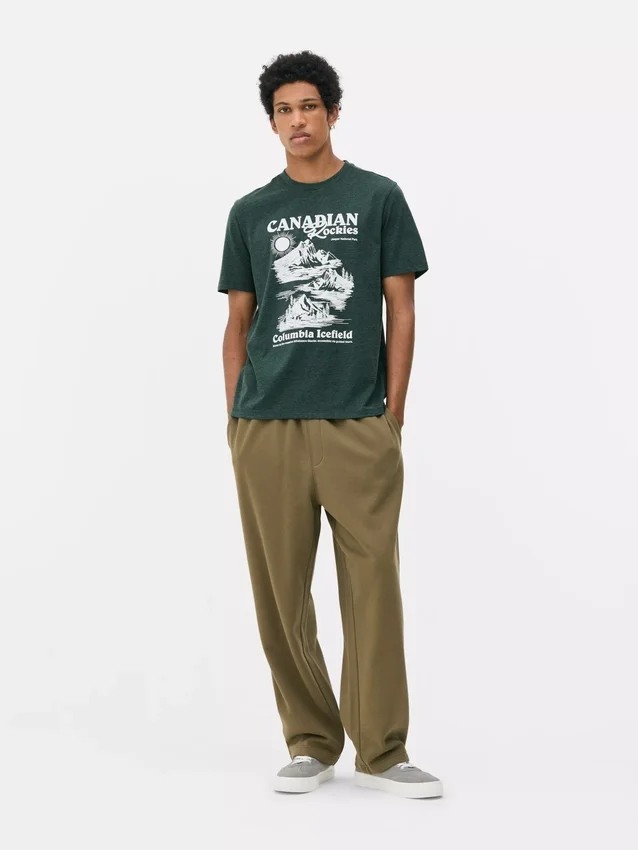 Canadian Rockies kortærmet T-shirt