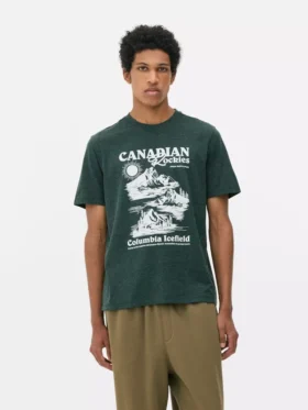 Canadian Rockies kortærmet T-shirt