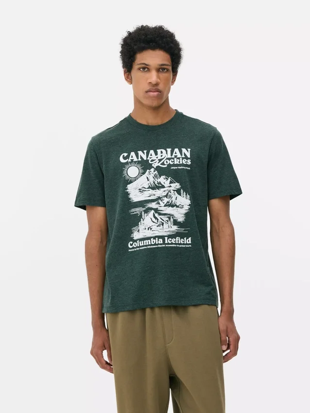 Canadian Rockies kortærmet T-shirt