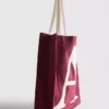 Canvas-tote med initialer