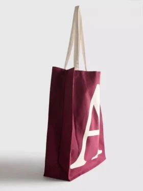 Canvas-tote med initialer