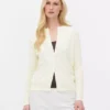 Cardigan med rund hals