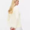 Cardigan med rund hals